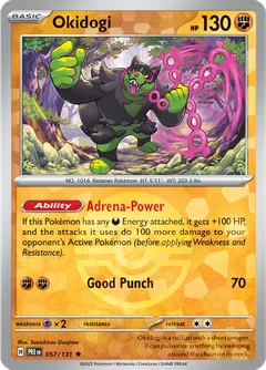 Okidogi Poke ball Holo 57